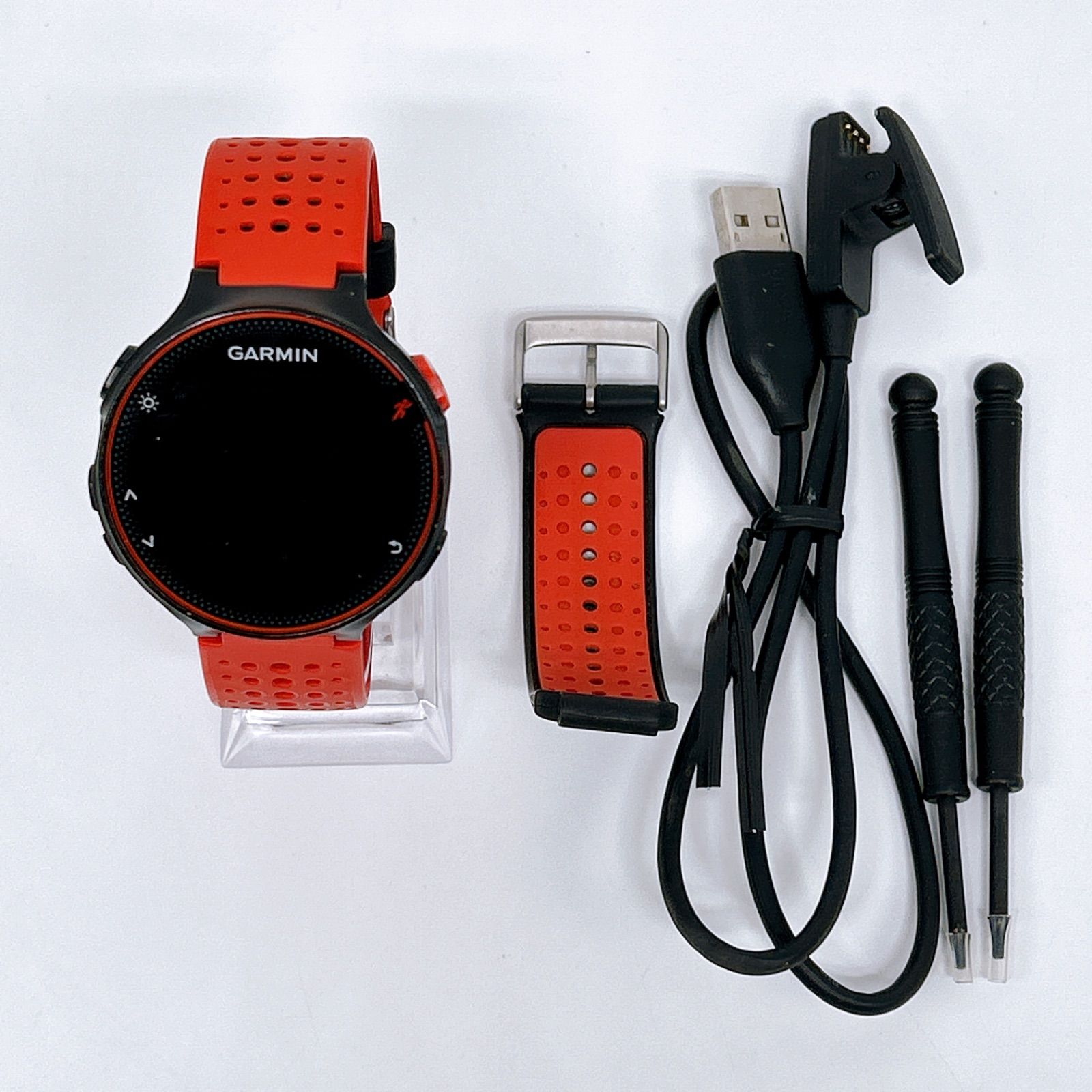 Garmin 235J ブラック×レッド - メルカリ