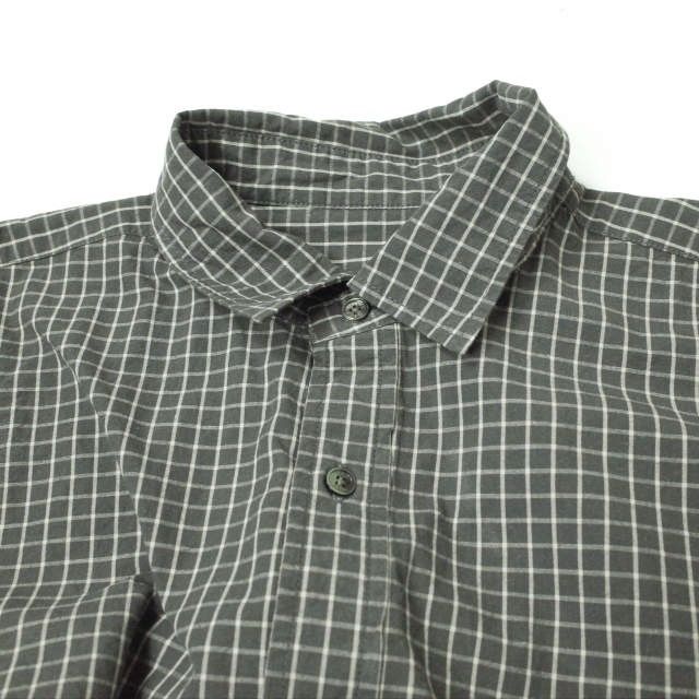 SSZ エスエスゼット エスエスズィー 23SS CUT CHECK SHIRT コットン 