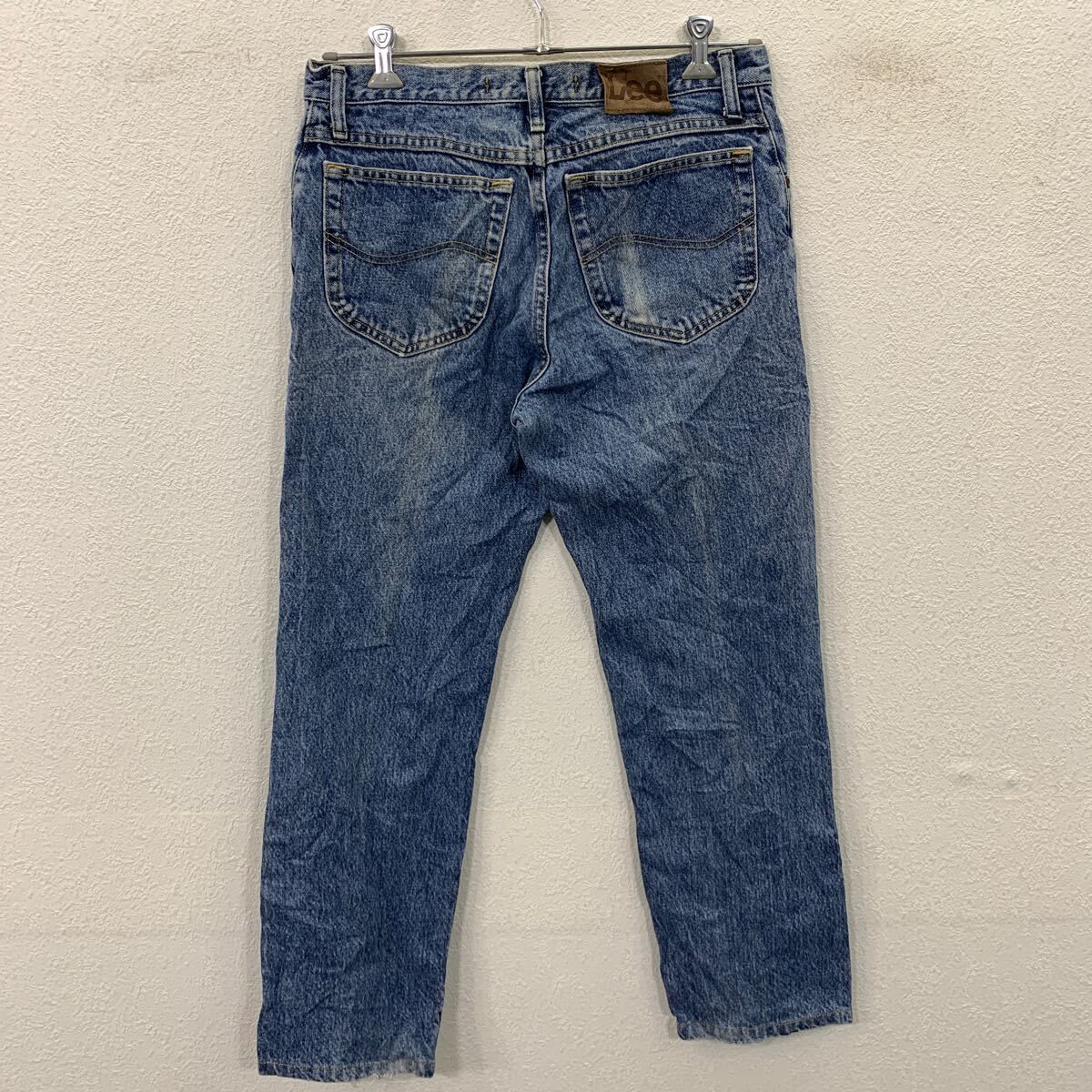 Lee デニムパンツ W33 インディゴブルー リー ジップアップ レギュラー 