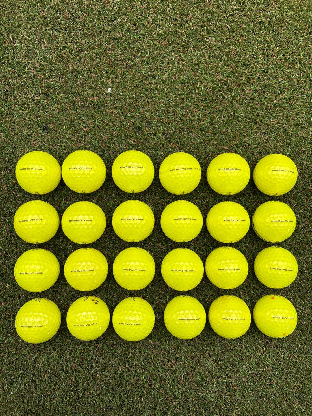 ☆SALE☆タイトリスト/PROV1x/2023/イエロー/品質/ロストボール