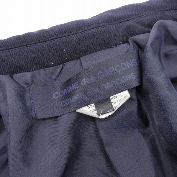 COMME des GARCONS コムデギャルソン ジャケット メンズ 紺 sizeXS [Y00990] 【中古】