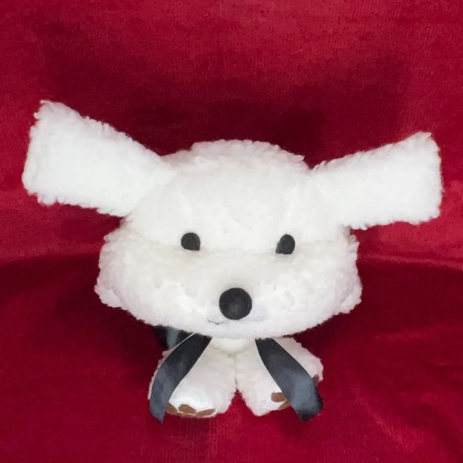いっしょ 04   ふわふわ 白い犬 シープファーのぬいぐるみ いっしょ 04 ふわふわ 白い犬 シープファーのぬいぐるみ - メルカリ