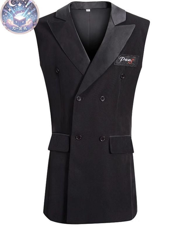 ♥ 社交ダンス メンズベスト ブラック オーダーメイド