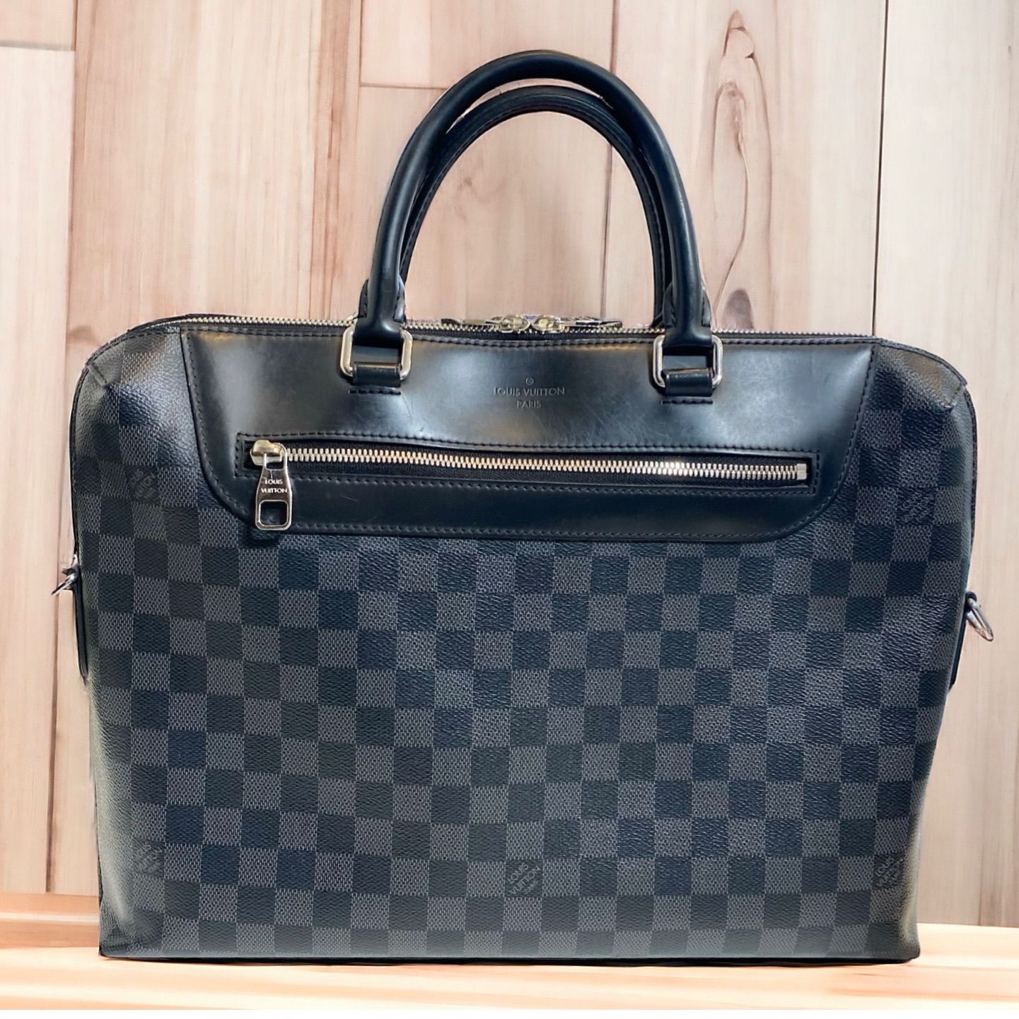 LOUIS VUITTON ルイヴィトン ダミエ グラフィット PDJ ブリーフケース ポルトドキュマンジュール N48260 - メルカリ