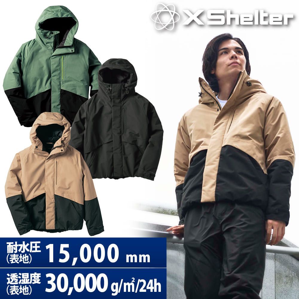 新品】ワークマン WORKMAN XShelter断熱防水防寒ジャケット