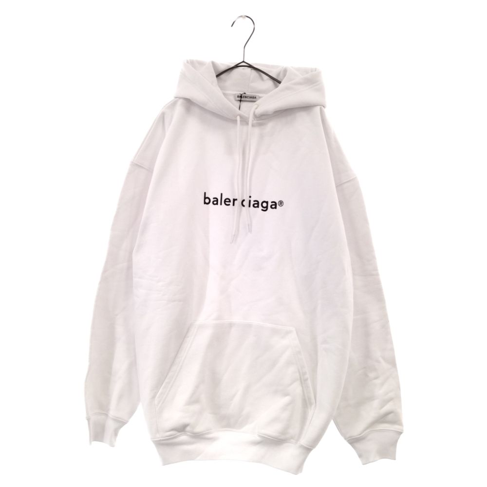 BALENCIAGA (バレンシアガ) コピーライトロゴ スウェットプルオーバー 