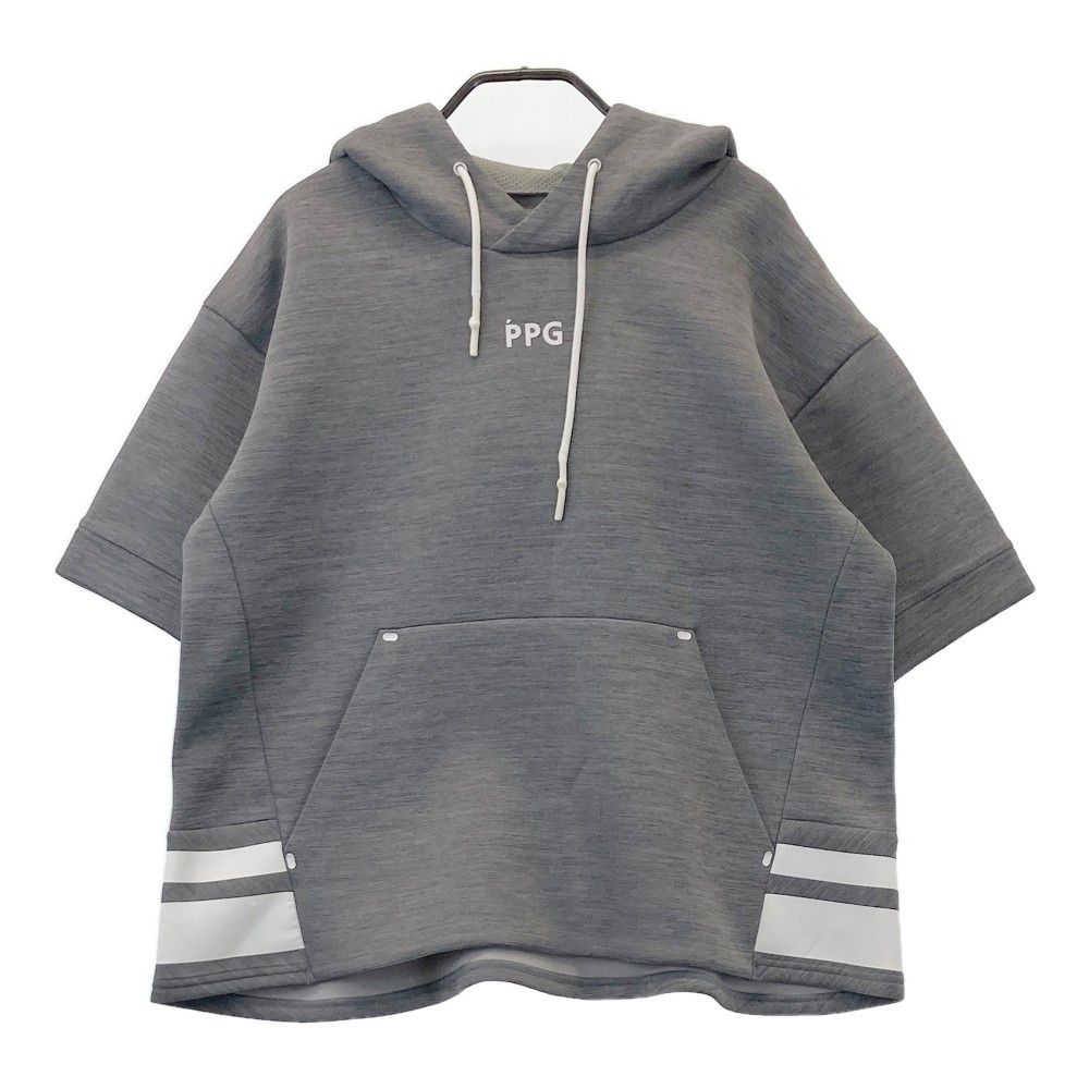 サイズ：1 PEARLY GATES パーリーゲイツ 半袖パーカー グレー系