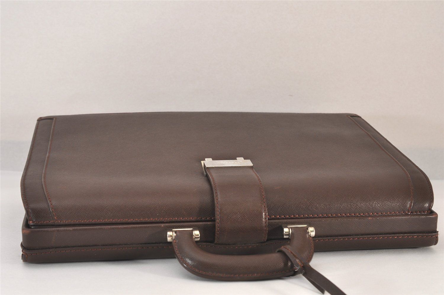 BURBERRY バーバリー ヴィンテージ レザー ブリーフケース ビジネス