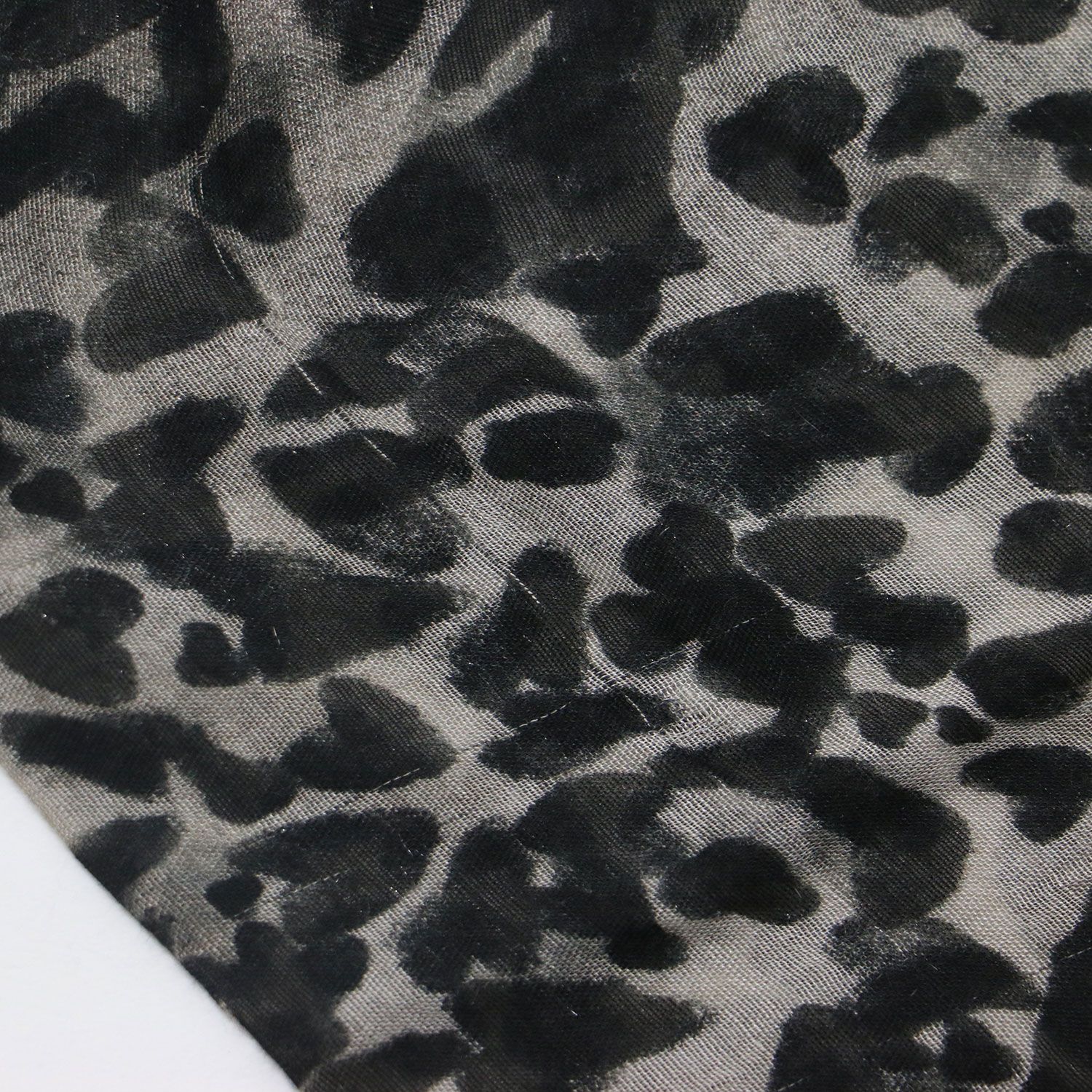 Faliero Sarti ファリエロサルティ レオパード柄 ストール / フリンジ