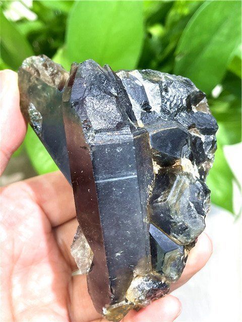 AAA級【魔除け】◇天然モリオン(黒水晶）クラスターYTHB86C6