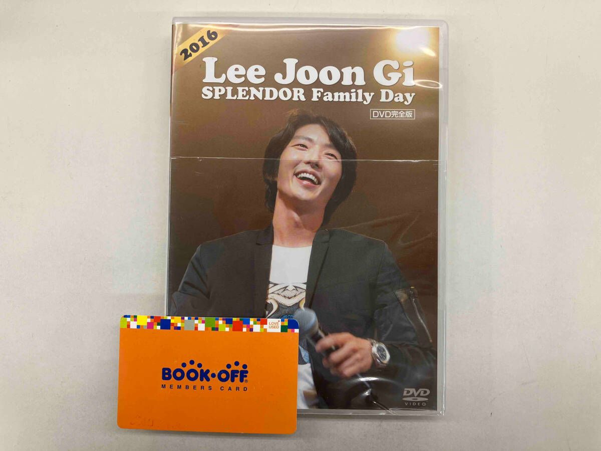 イ・ジュンギ SPLENDOR family day 2016 DVD DISCOGRAPHY｜イ・ジュンギモバイル