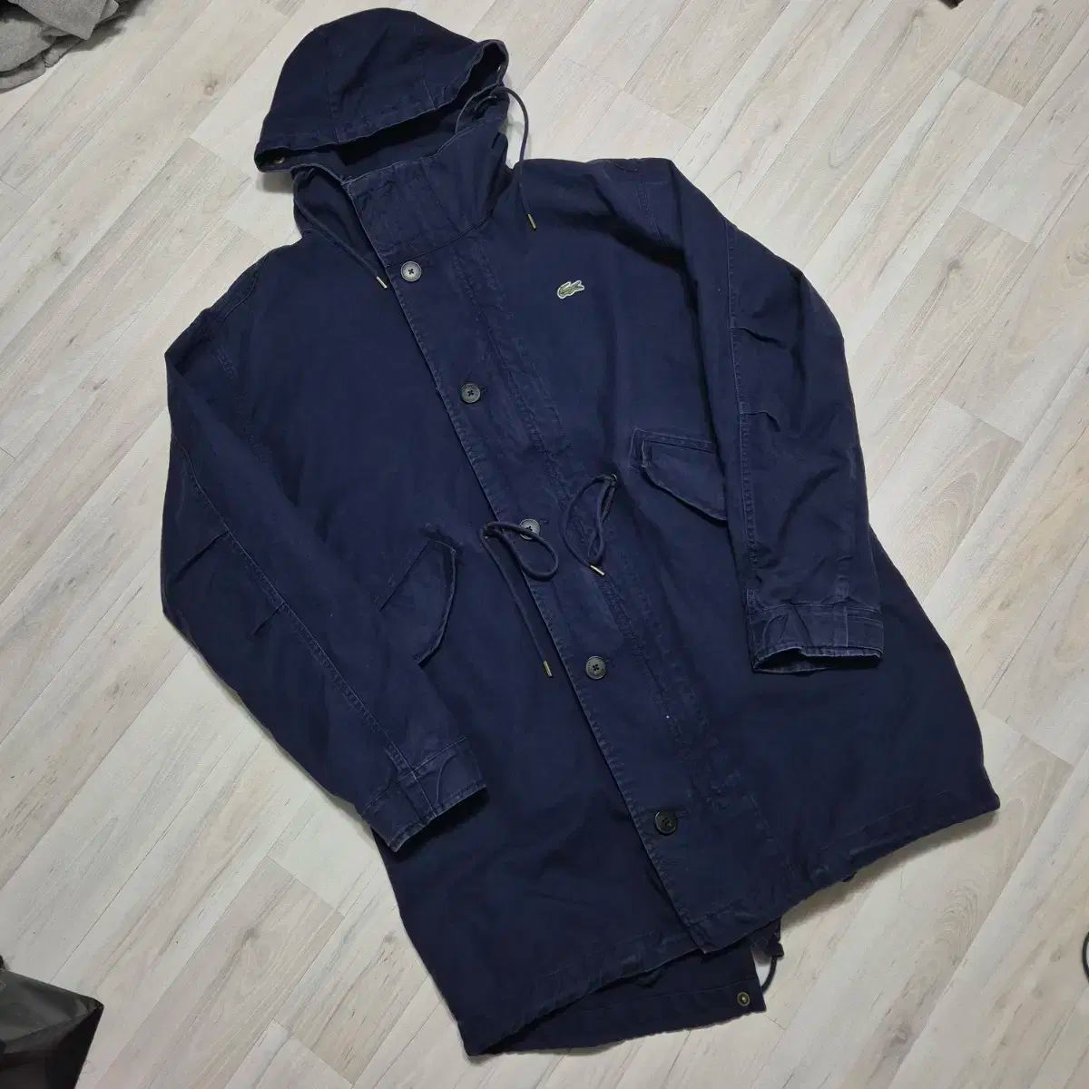 ラコステ ネイビー m51 フィッシュテール