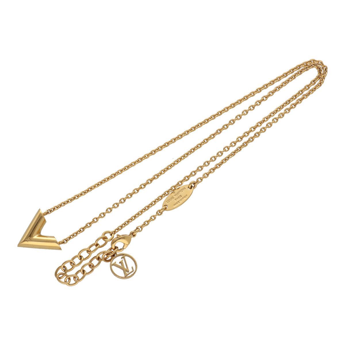 中古】 LOUIS VUITTON ルイ ヴィトン ネックレス・エセンシャル