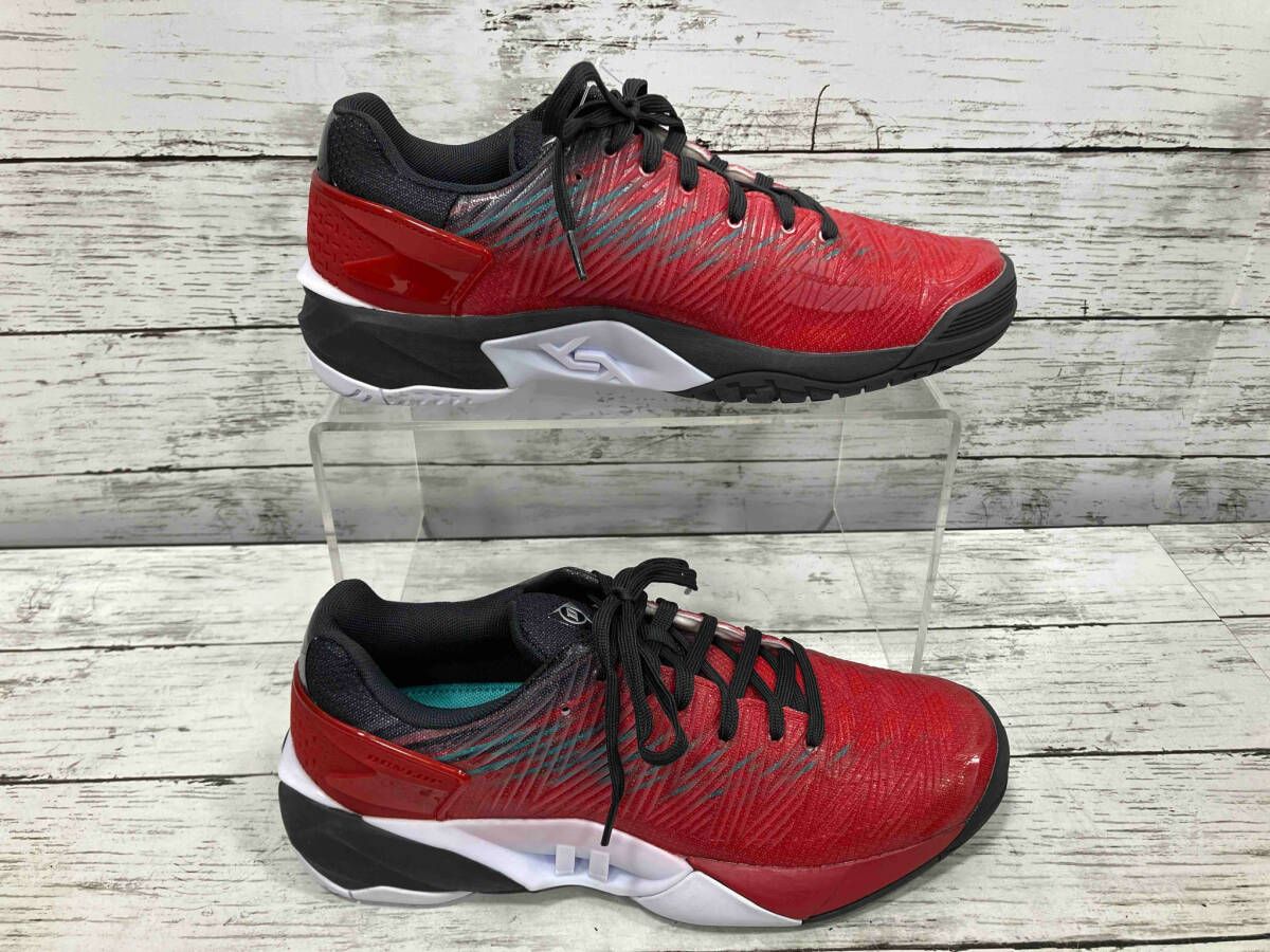 DUNLOP ダンロップ DTS-1061RD テニスシューズ サイズ26.5cm WHITEMONARCHHOTEL_COM