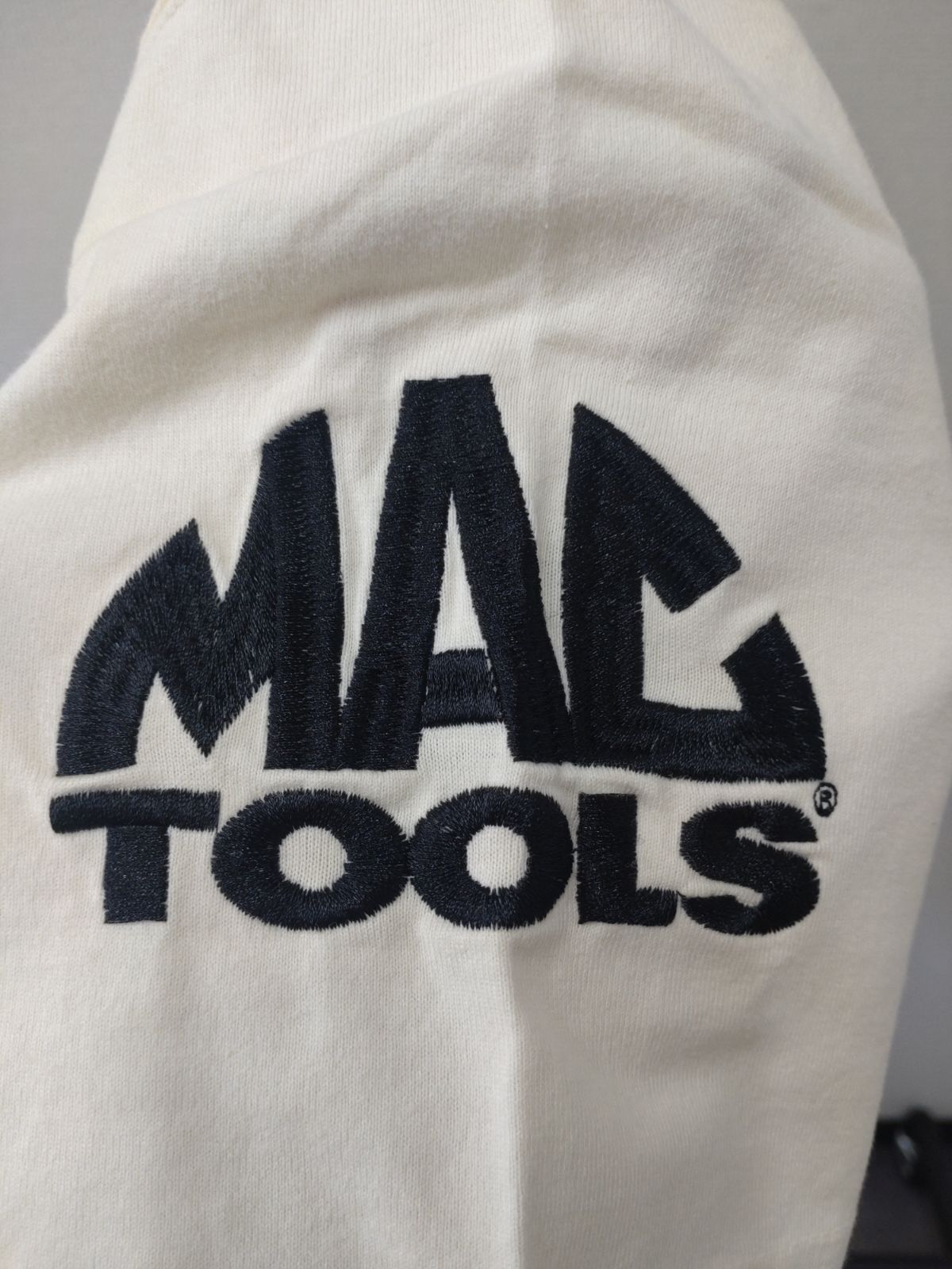 MACTOOLS×TEDMAN'S 刺繍Tシャツ WHITE 40(L)/42(XL) MACTOOLS×TEDMAN'S 刺繍Tシャツ WHITE 40(L)/42(XL)