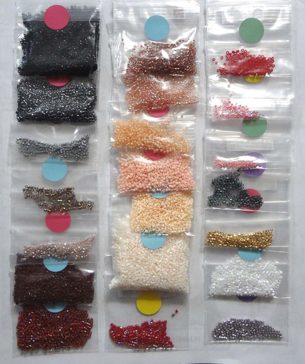 ビーズ織りキット 【クリムト画「母と子」】タペストリー ビーズ織り