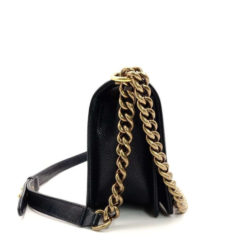 CHANEL ショルダー キャビアスキン ゴールド金具 CHANEL シャネル マトラッセWフラップ Wチェーンショルダー