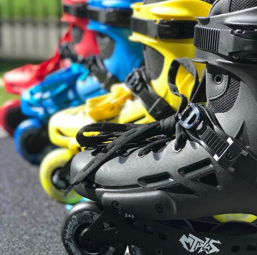 インラインスケート23-27.5cm 黒 MT PLUS Micro Skate - メルカリ インラインスケート23-27.5cm 黒 MT PLUS Micro Skate - メルカリ