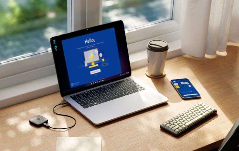 搭載ポータブルSSD BeeDrive