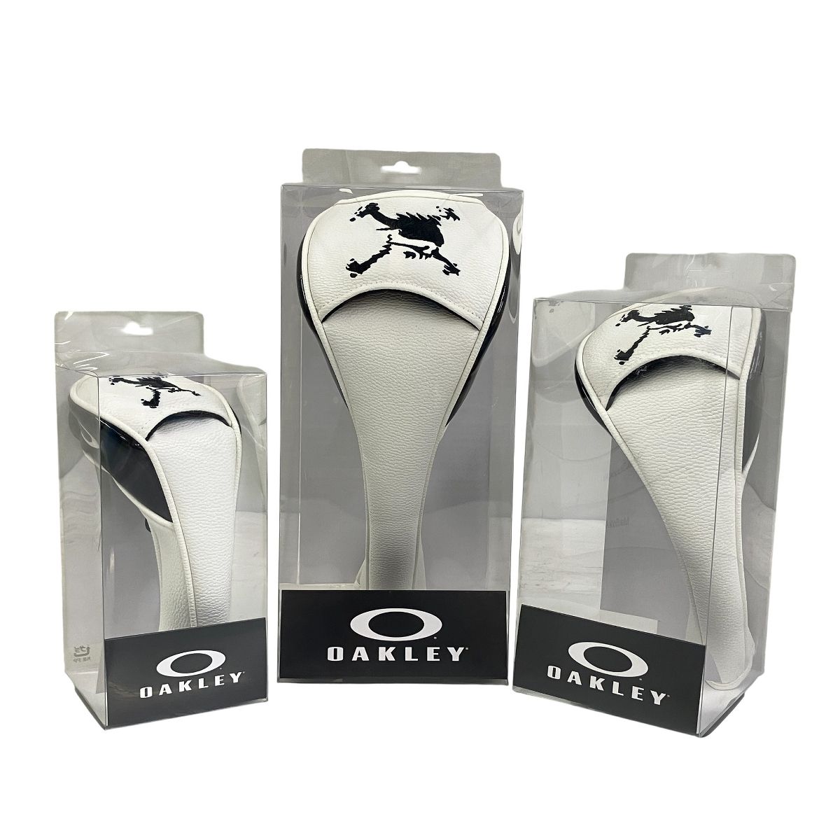 OAKLEY FOS901689 FOS901690 FOS901691 ヘッドカバー 3点 ドライバー フェアウェイウッド ユーティリティ ゴルフ用品 ♥ 開封済 T10504538