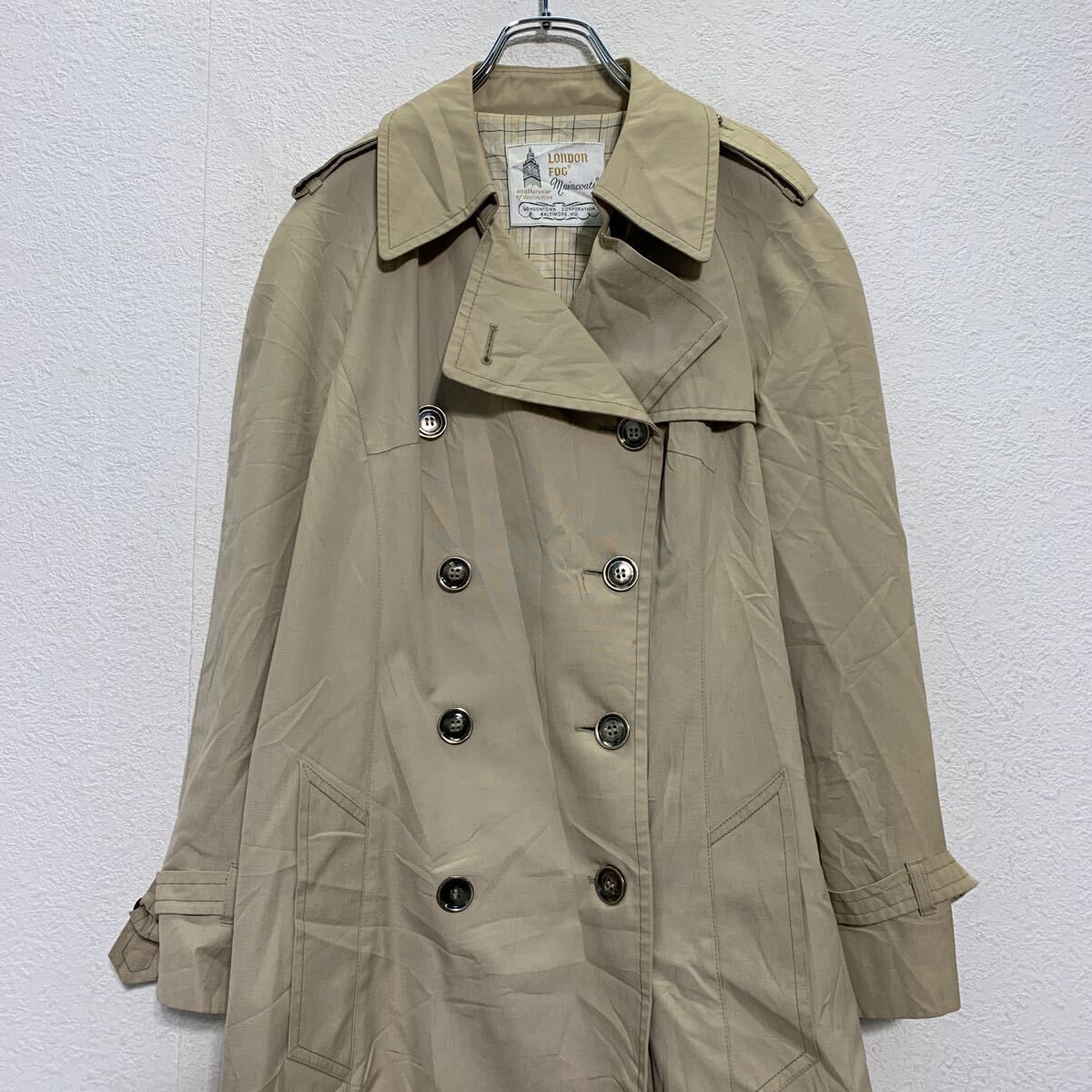 LONDON FOG トレンチコート 10 L～ レディース ベージュ ロンドン