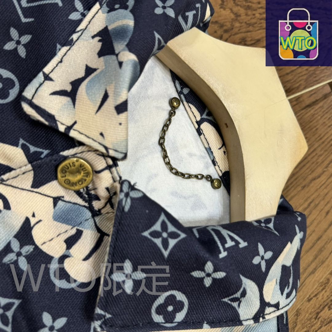 Louis Vuitton × 草間彌生 コラボ フラワーモノグラム デニム