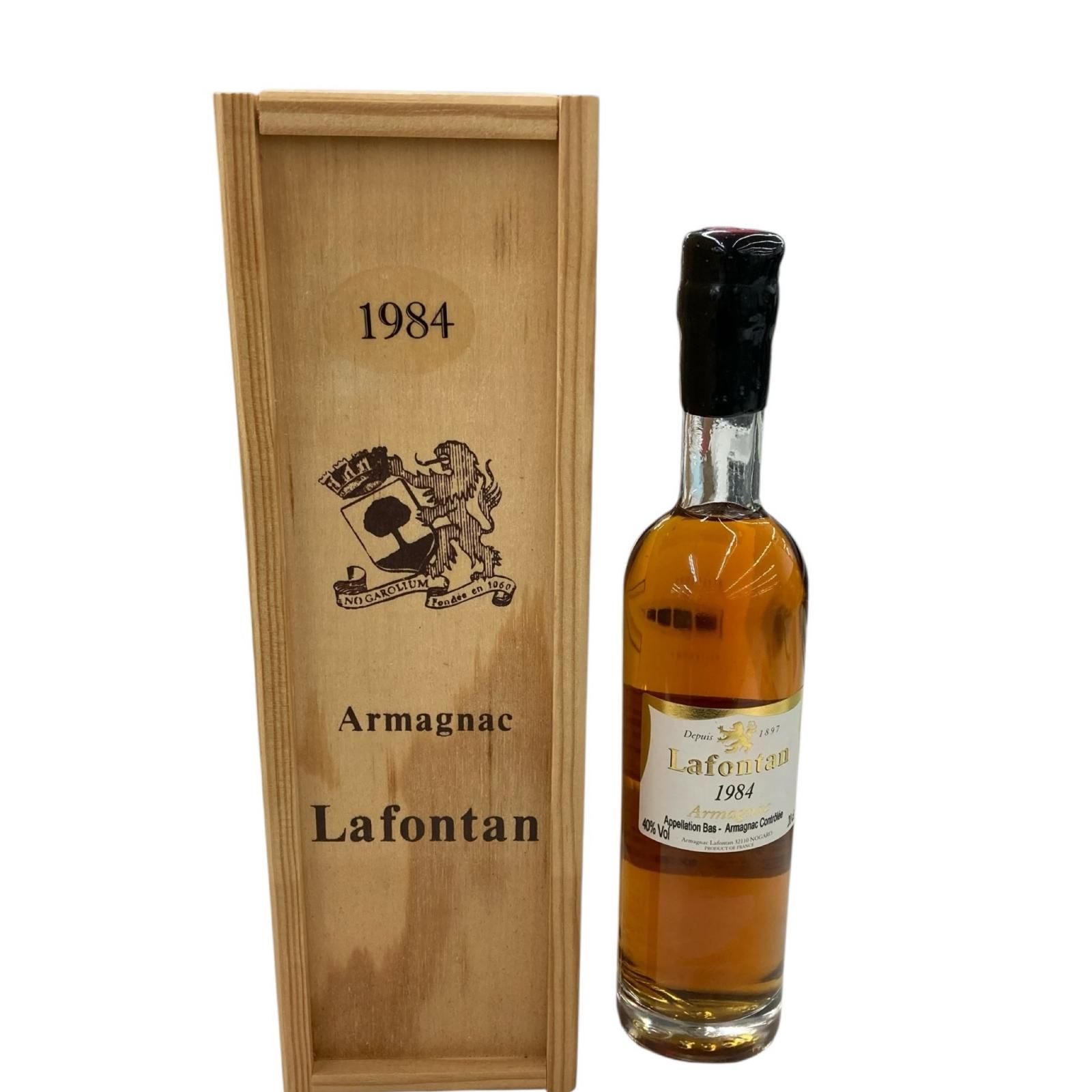 186000 Armagnac Lafontan　アルマニャック ラフォンタン ［1984］ 200ml  [0000000000975] 186000 Armagnac Lafontan アルマニャック ラフォンタン ［1984