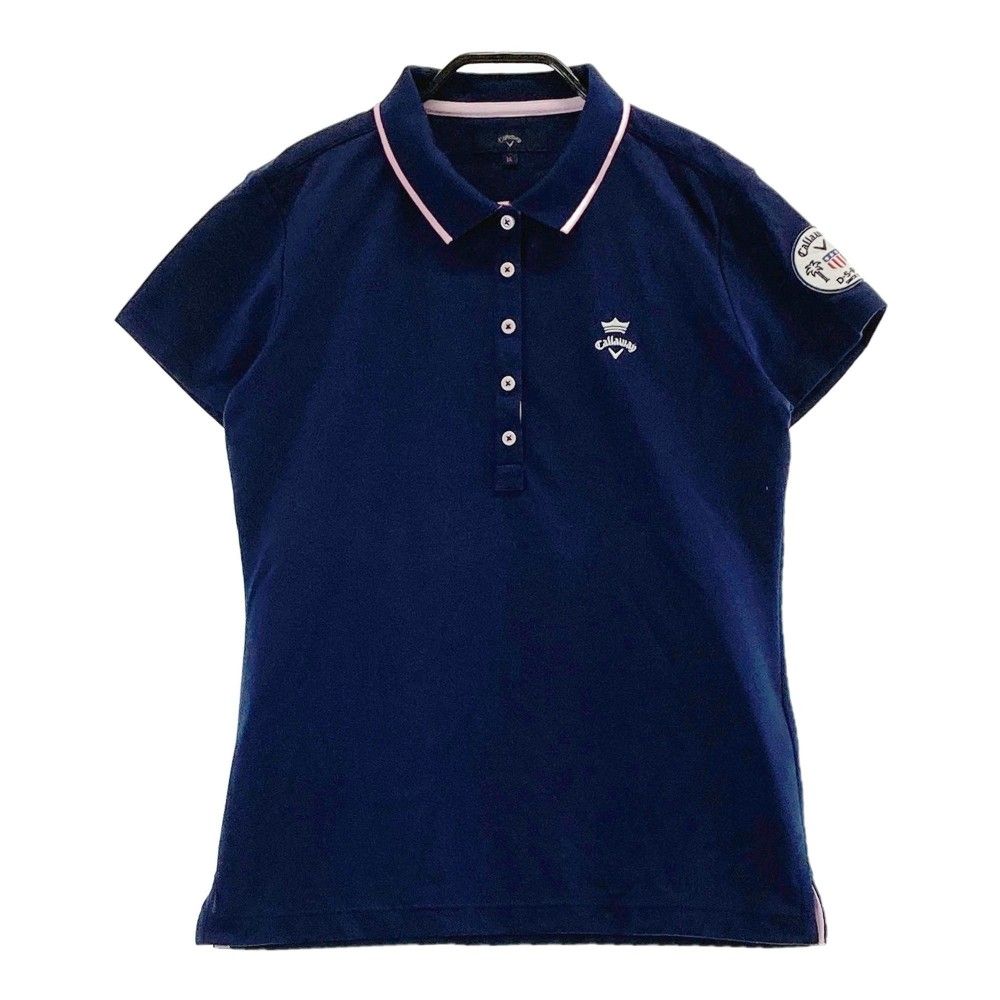 サイズ：0 JACK BUNNY ジャックバニー 半袖ポロシャツ ネイビー系