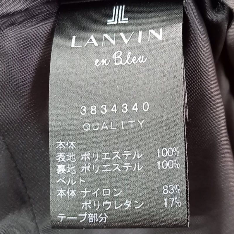 ランバンオンブルー ワンピース サイズ38 M レディース美品 - 黒