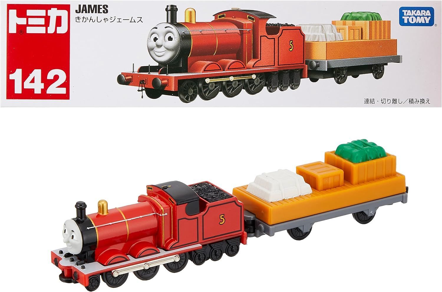 トミカ ロングタイプトミカ No.142 きかんしゃジェームス ミニカー 