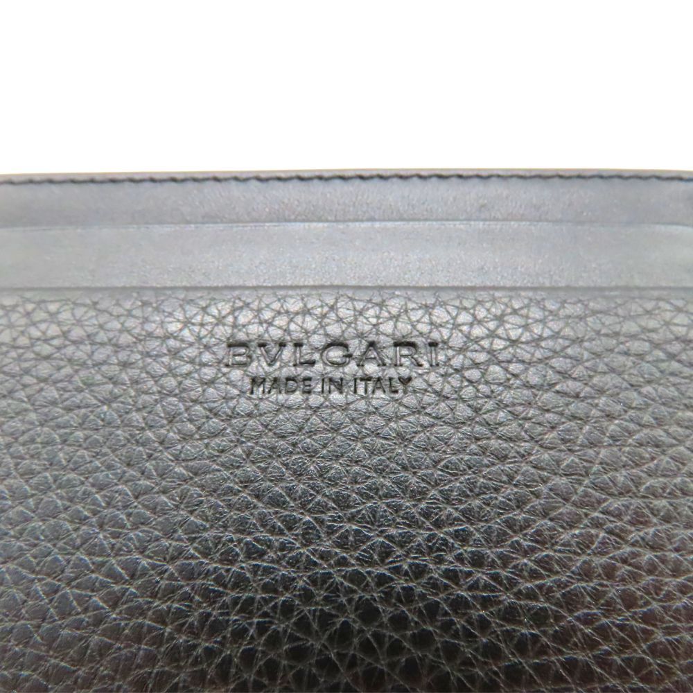 中古】BVLGARI ブルガリ カードケース OCTO オクト 36969 カーフ