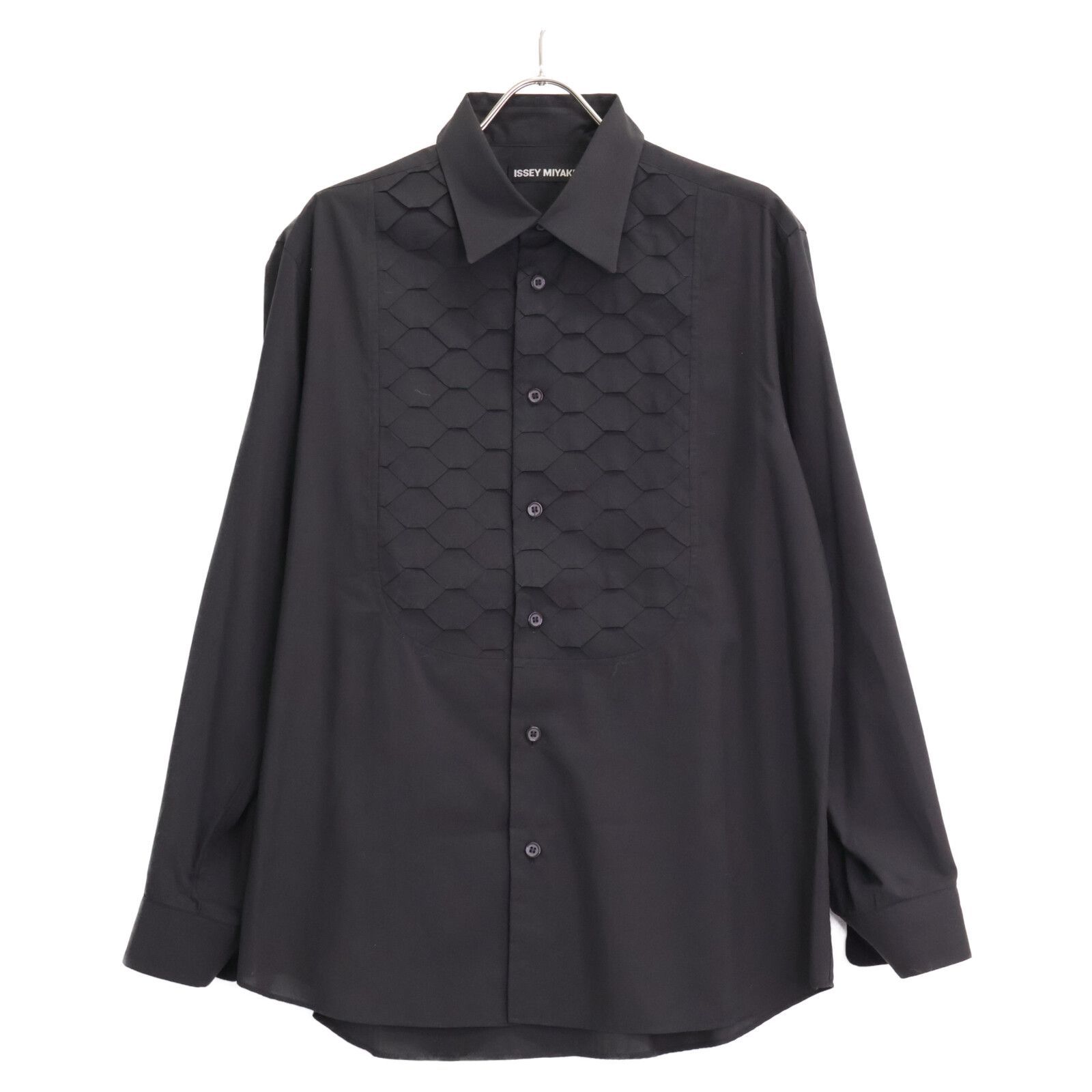 ISSEY MIYAKE FETE イッセイ ミヤケ フィット シャツ イッセイミヤケ フェットISSEY MIYAKE FETE 2WAYカラープリーツ