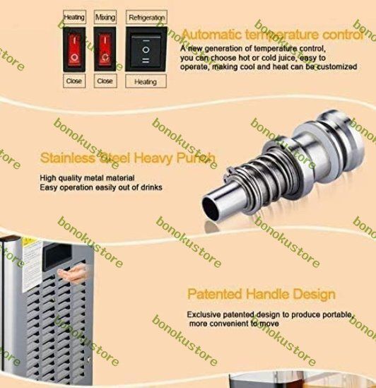 業務用1ｘ18Lタン冷凍功能ディスペンサー 冷凍ドリンクジュースマシン 冷凍ドリンクマシン フリーズジュースマシン アイスティードリンクデ WWW_KANDAIZUMI_COM