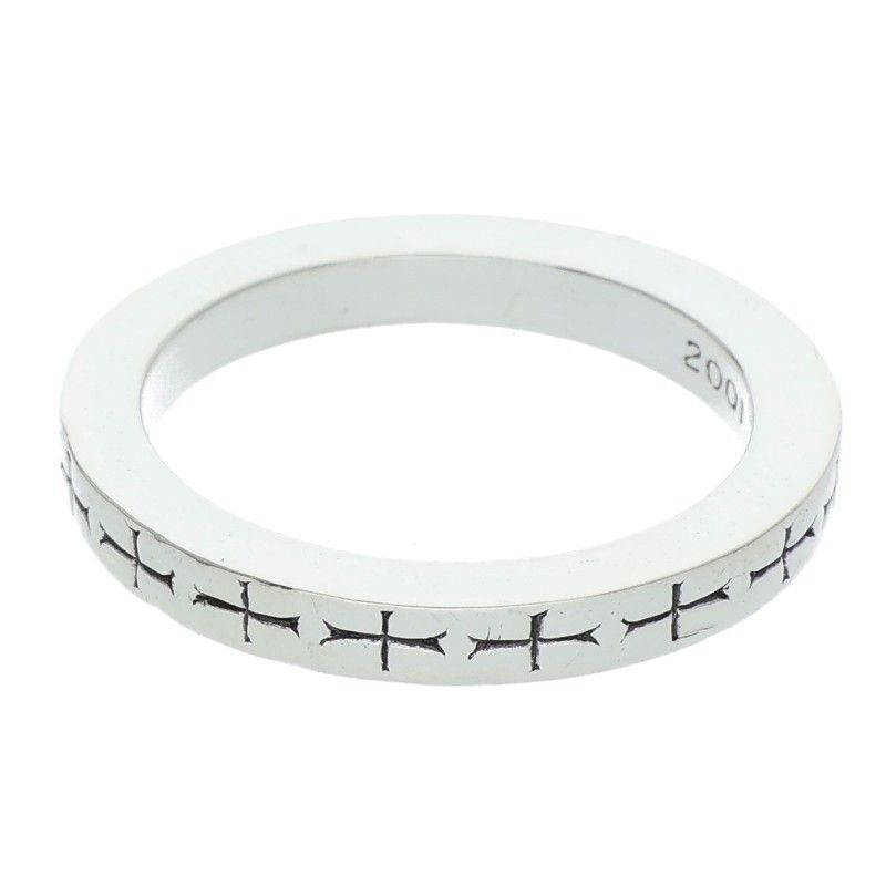 3mmスペーサーファックユー シルバーリング