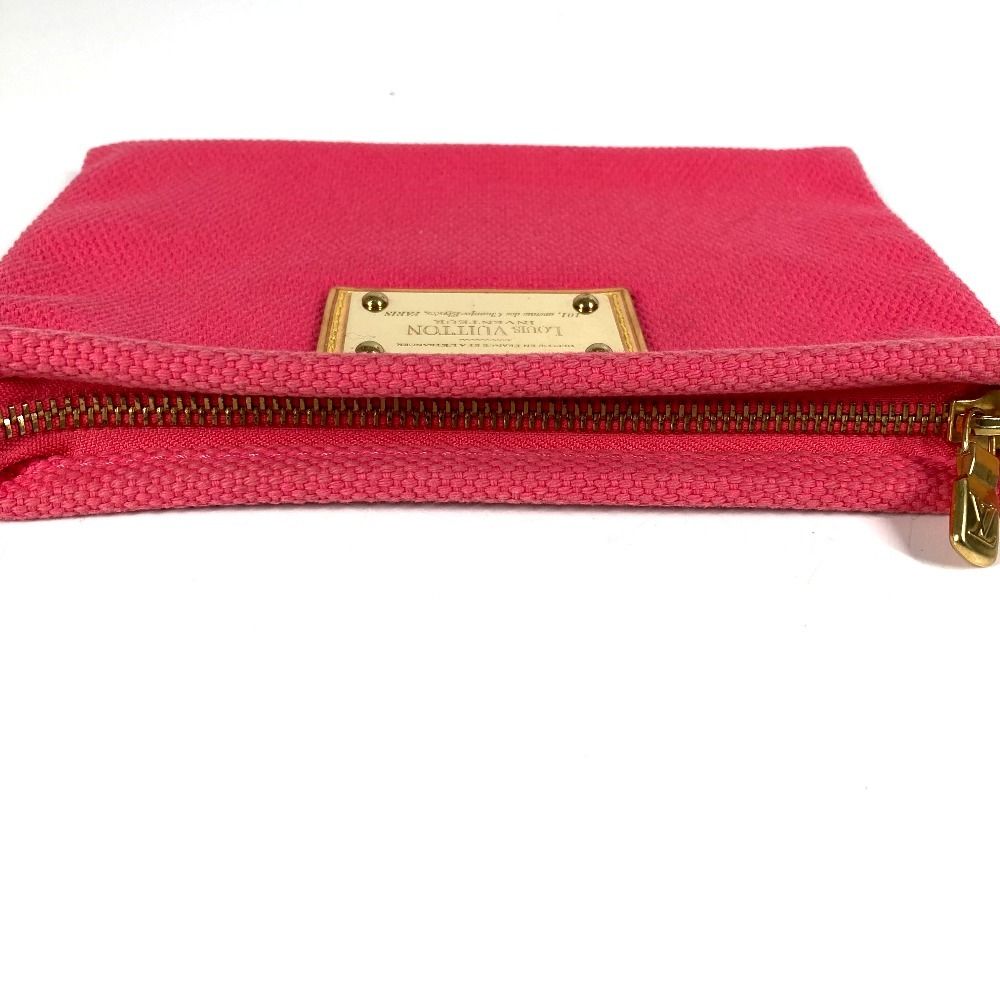 LOUIS VUITTON ルイヴィトン ポーチ ポシェットフラットPM ポシェットフラット PM M40068 キャンバス ピンク