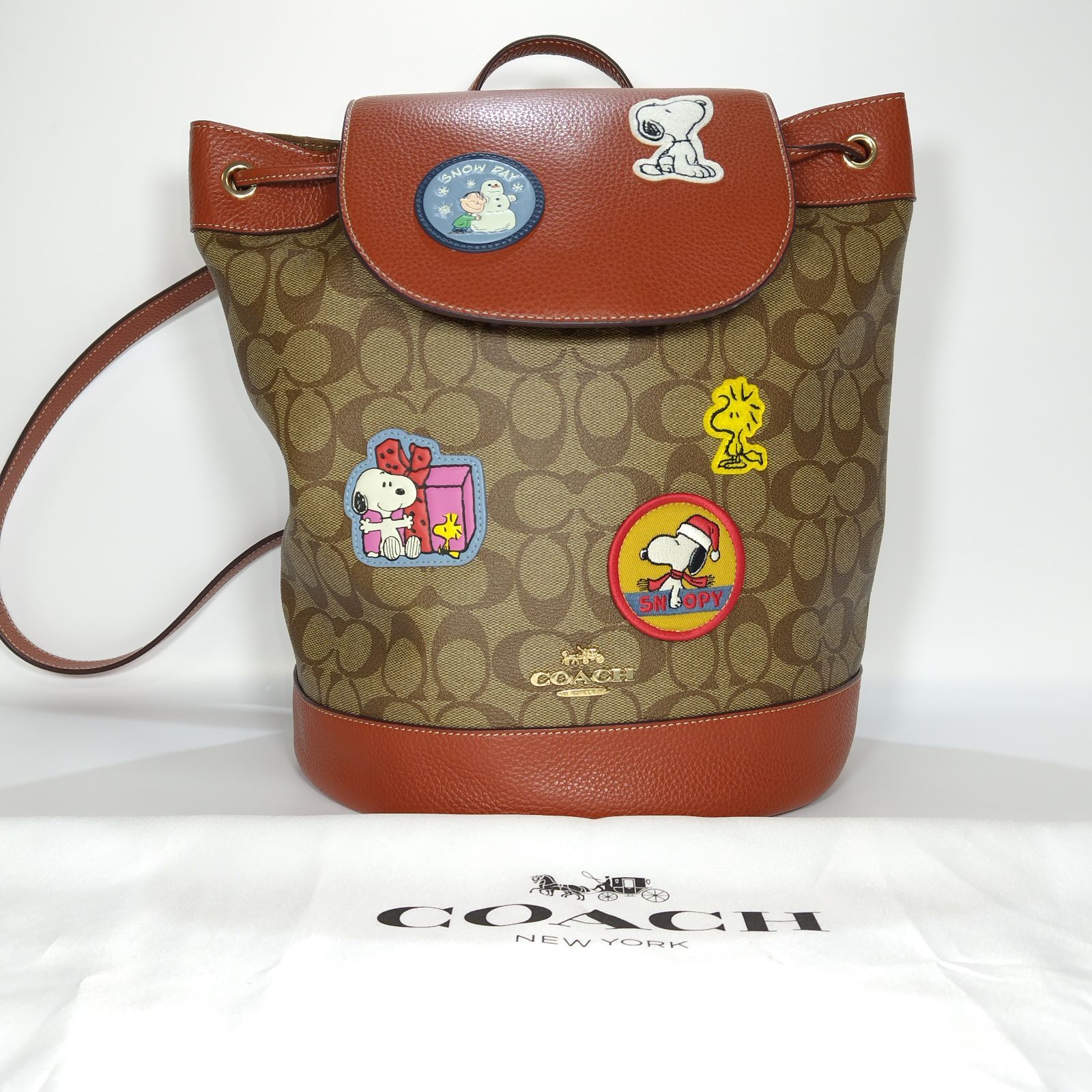 値上げ予定！ 美品 COACH CE853 IMT1O スヌーピー コラボ PEANUTS 