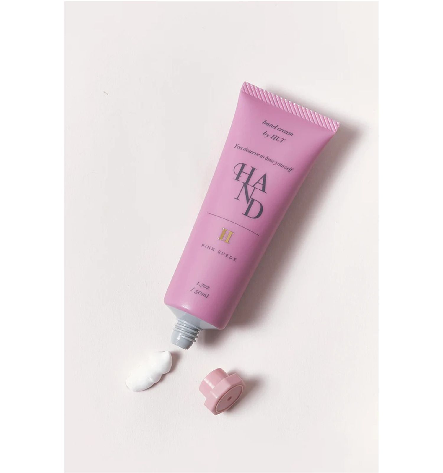 未開封 ハーリップトゥ ハンドクリーム ピンクスエード 華の香り RICH HAND CREAM