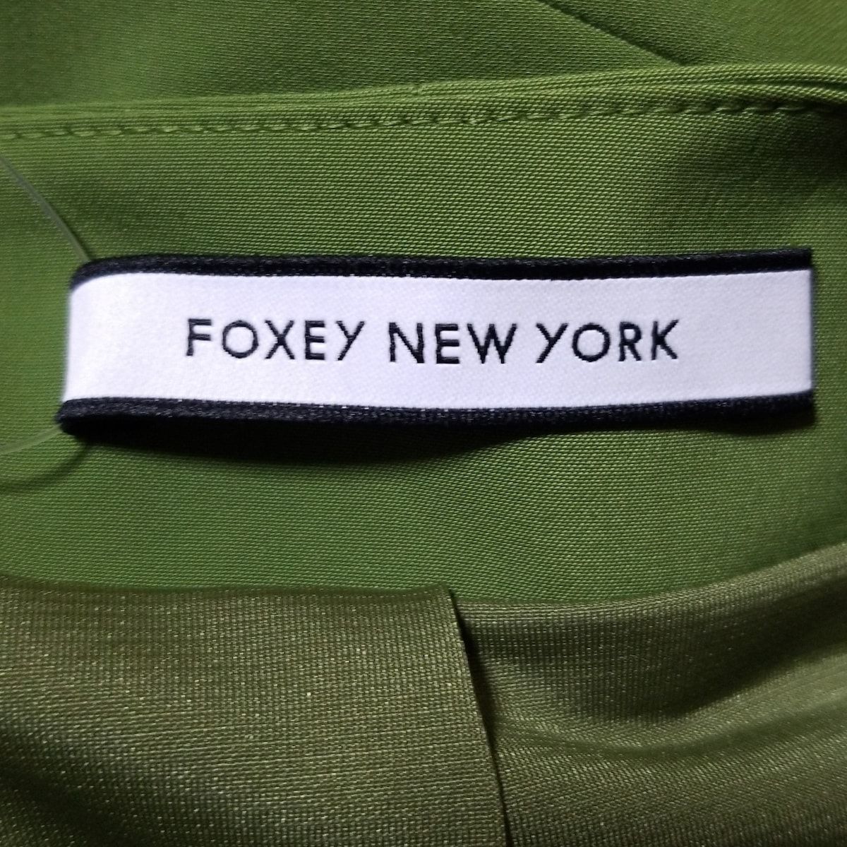 FOXEY NEW YORK フォクシーニューヨーク コート サイズ40 M レディース - 39362 カーキ 長袖 春 秋 SIROKUMA-CORPORATION_COM