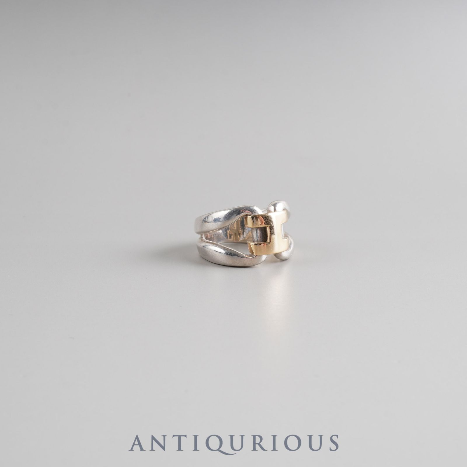 た*や様 エルメス ヒストリーリング SV925/750 リング エルメス リング ヒストリー SV925/750 #53 - メルカリ