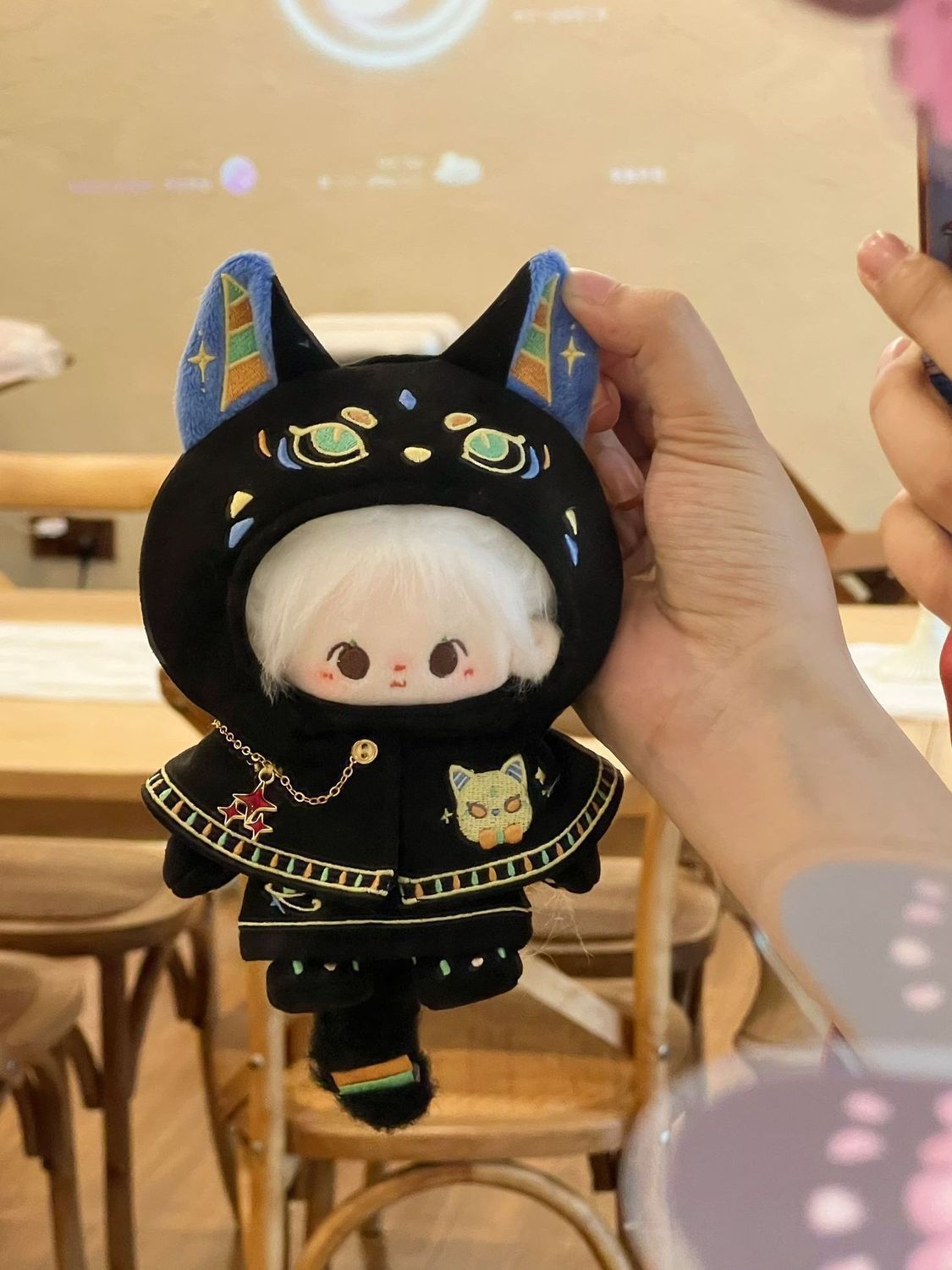 ぬい服 ちびぐるみ 10~12cm 古代エジプト 猫服シリーズ 着せ替え