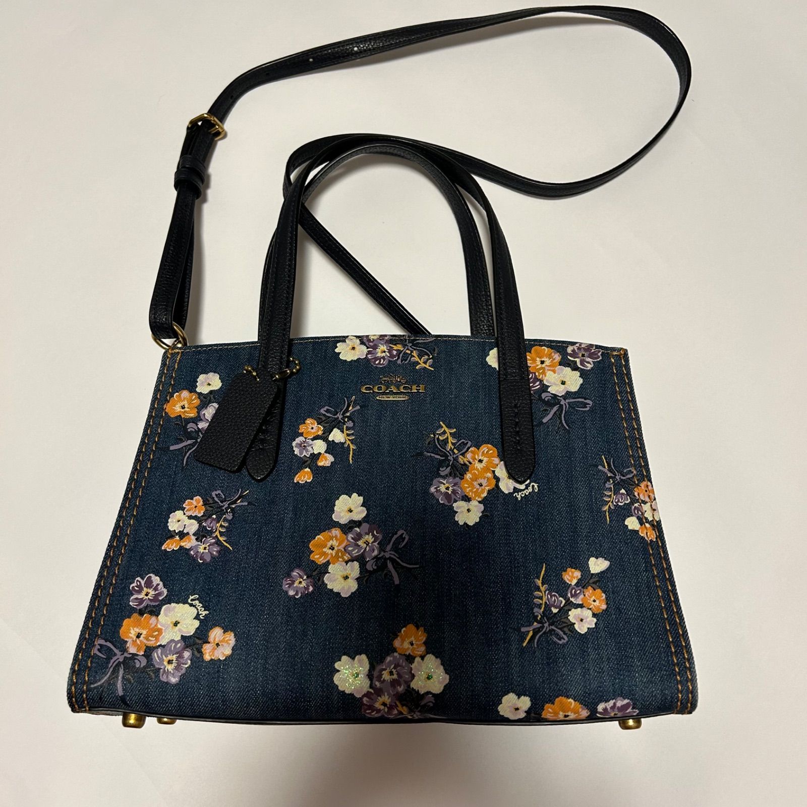 フルオーダー 69 COACH コーチ ショルダーバッグ 極美品 デニム | www