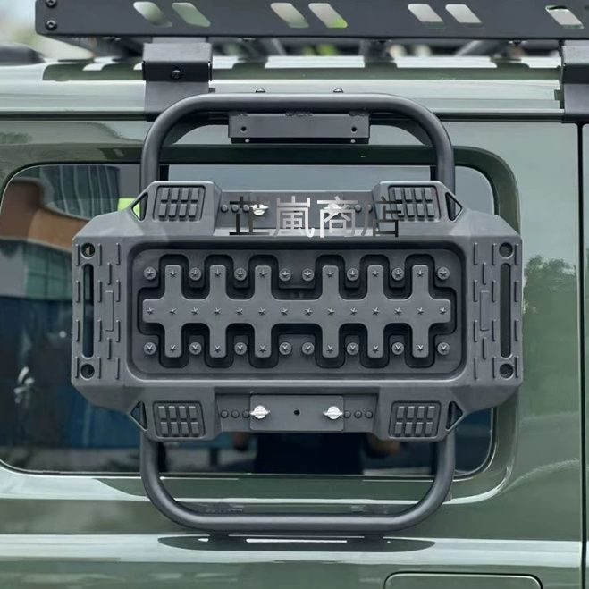 スズキ ジムニー JB74 JB64 3ドア サイドマウント リカバリープレートホルダー アウトドア装備