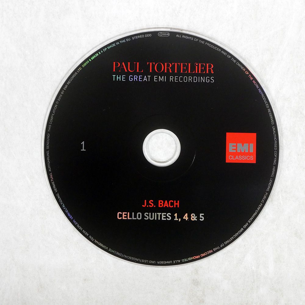 レコード EU盤 ポールトルトゥリエ/THE GREAT EMI RECORDINGS/EMI