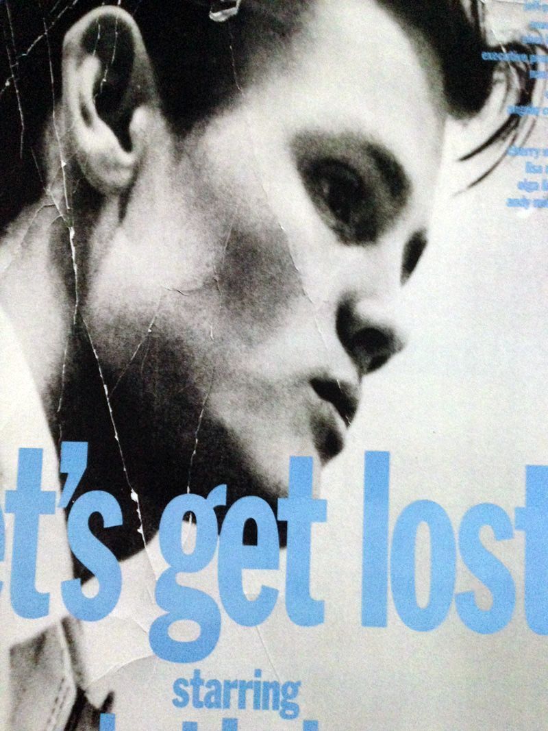 ☆激初秋セール！ Let's Get Lost / Bruce Weber M ポスター新品