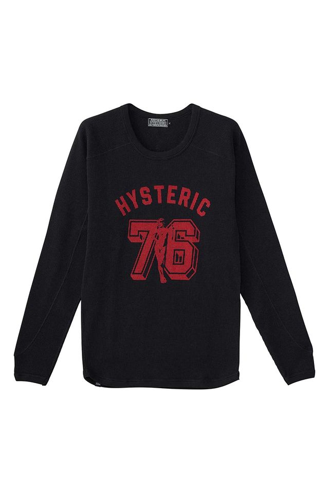 HYSTERIC GLAMOUR◇ヒステリックグラマー // メンズ size M 黒 ブラック ジップアップ ジャケット 裏起毛 スウェット バックプリント 古着 HYSTERIC GLAMOUR