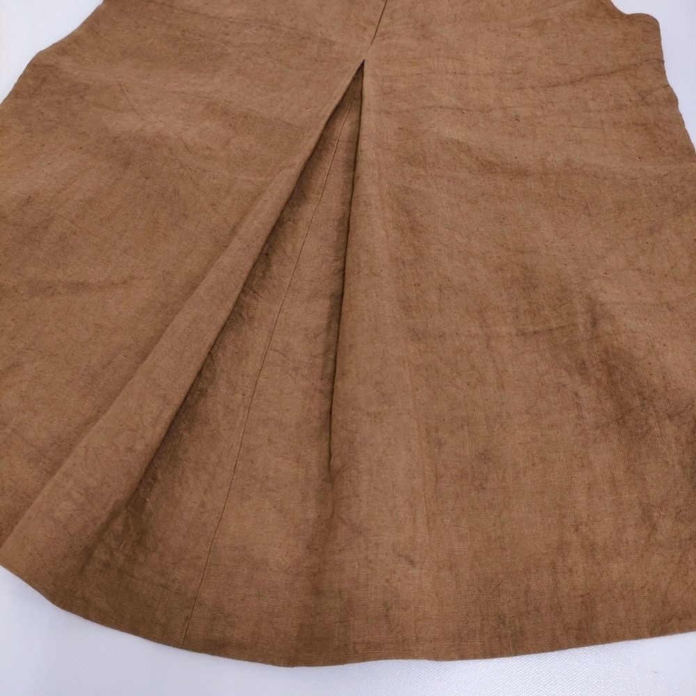 KEYCO 遠州織物 ノースリーブトップス 11816 サイズ38 リネン ブラウス  