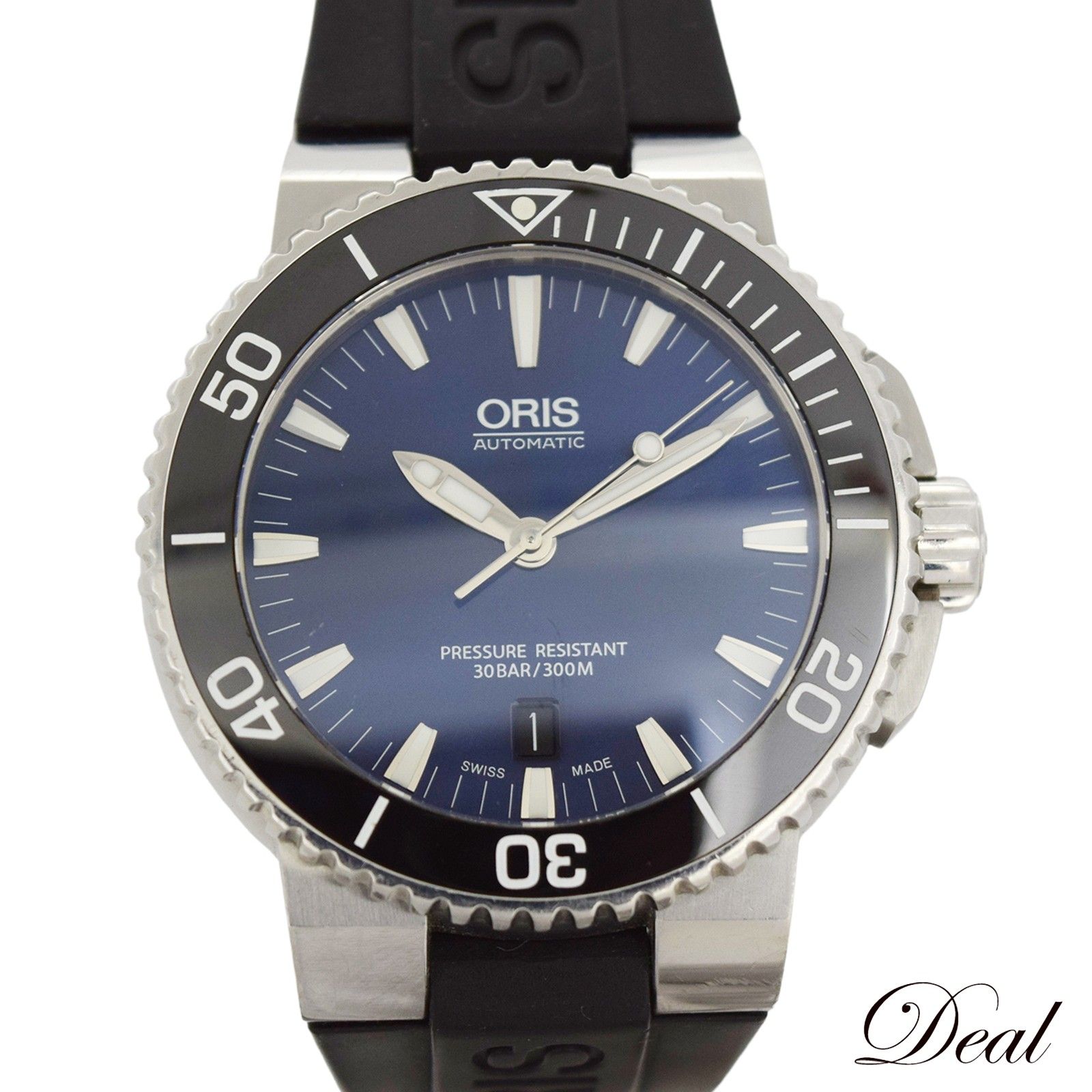 上品】 ORIS - ORIS オリス アクイス デイト 7653-4135-07 メンズ