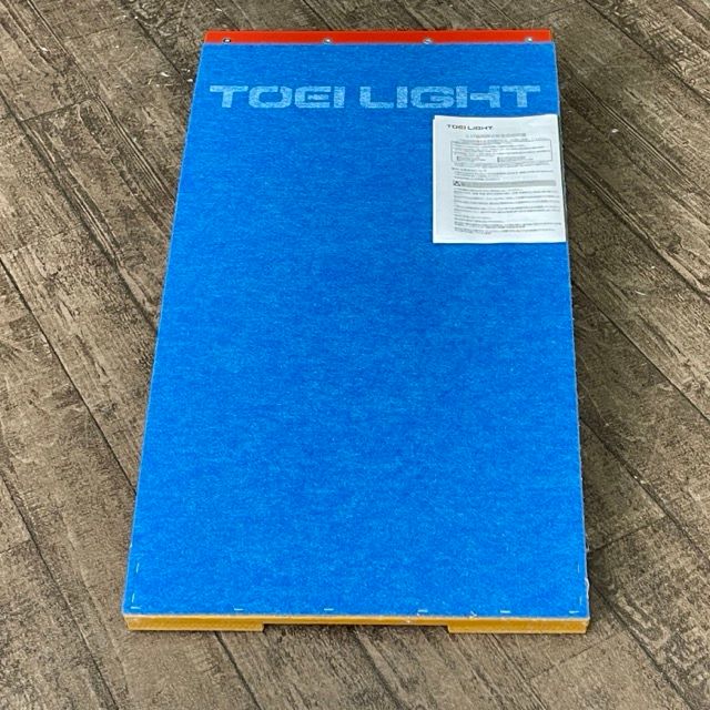 ロイター板 TOEI LIGHT トーエイライト 跳び箱用 踏切板 ブルー×レッド 体操 スポーツ 約45×86×13cm | 514313
