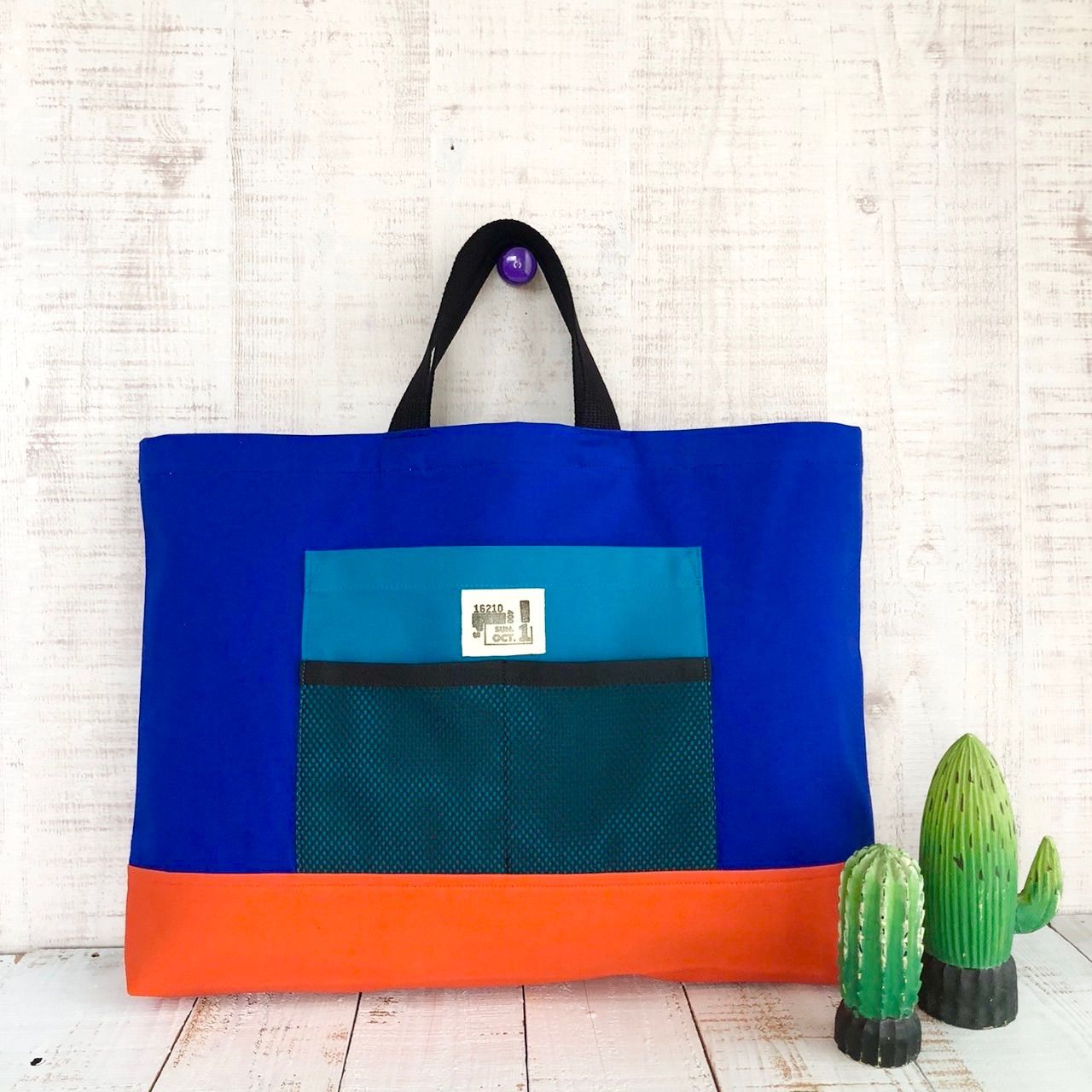 アウトドア風デザイン☆入園入学バッグ3点セット - メルカリ