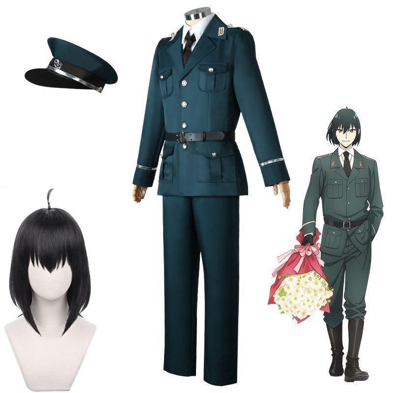 ユーリ・ブライア コスプレ衣装 SPY×FAMILY スパイファミリー 人気キャラ 警察 コスチューム cosplay 演出服 日常服 アニメ 祭り ハロウィン クリスマス 学園祭 文化祭 仮装 ウイッグ付き